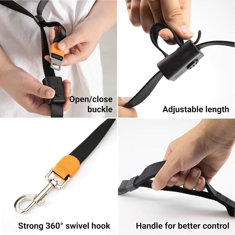 Freedom Paws 4-In-1 Hands-Free Dog Leash - Army Green