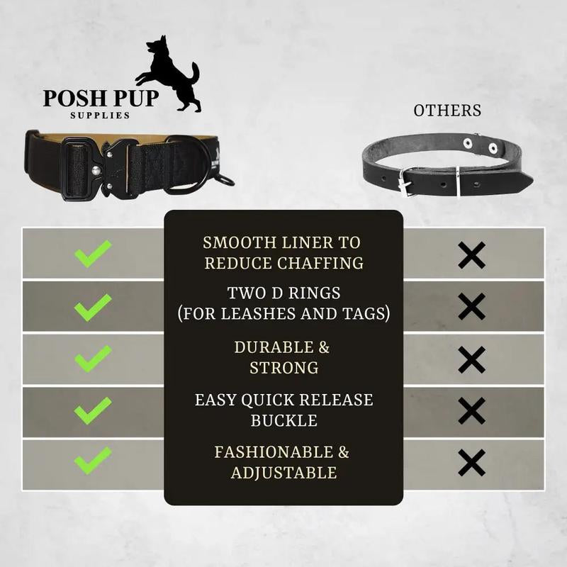 Stylish & Durable Dog Collars | Adjustable, Comfortable, and Affordable – Posh Pup Supplies