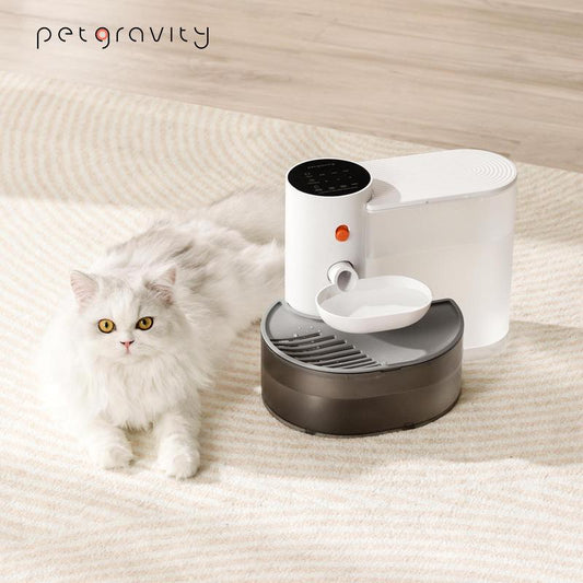Gift for Pets, Smart Pet Water Fountain, Automatic Pet Water Dispenser, Pet Feeding Supplies for Dogs & Cats, Kitten Drinking Fountain, Dog & Cat Accessories, Cat Stuff, Pet Feeder Products, Funny Gift, Water Bowl