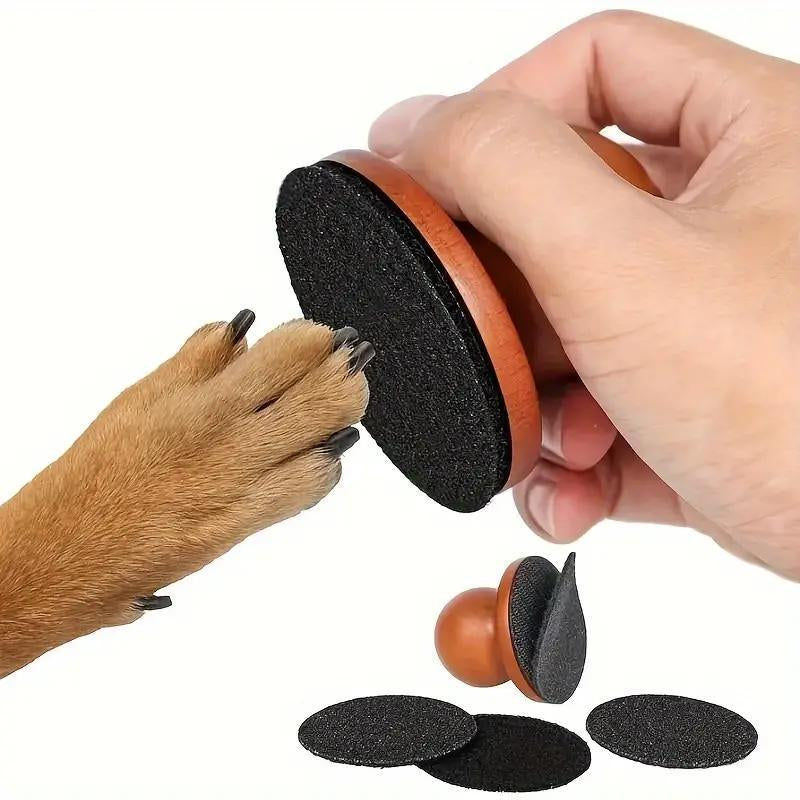 1Pc Dog Nail File for Dogs, Scratch Square for Dogs Stress Free Nail File